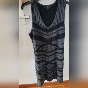 Mossimo Supply Co. Black Knit Jumper Dress/Top